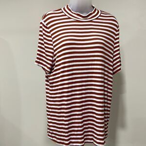 NWT Madison striped stretchy blouse.  Size XL. 14/16